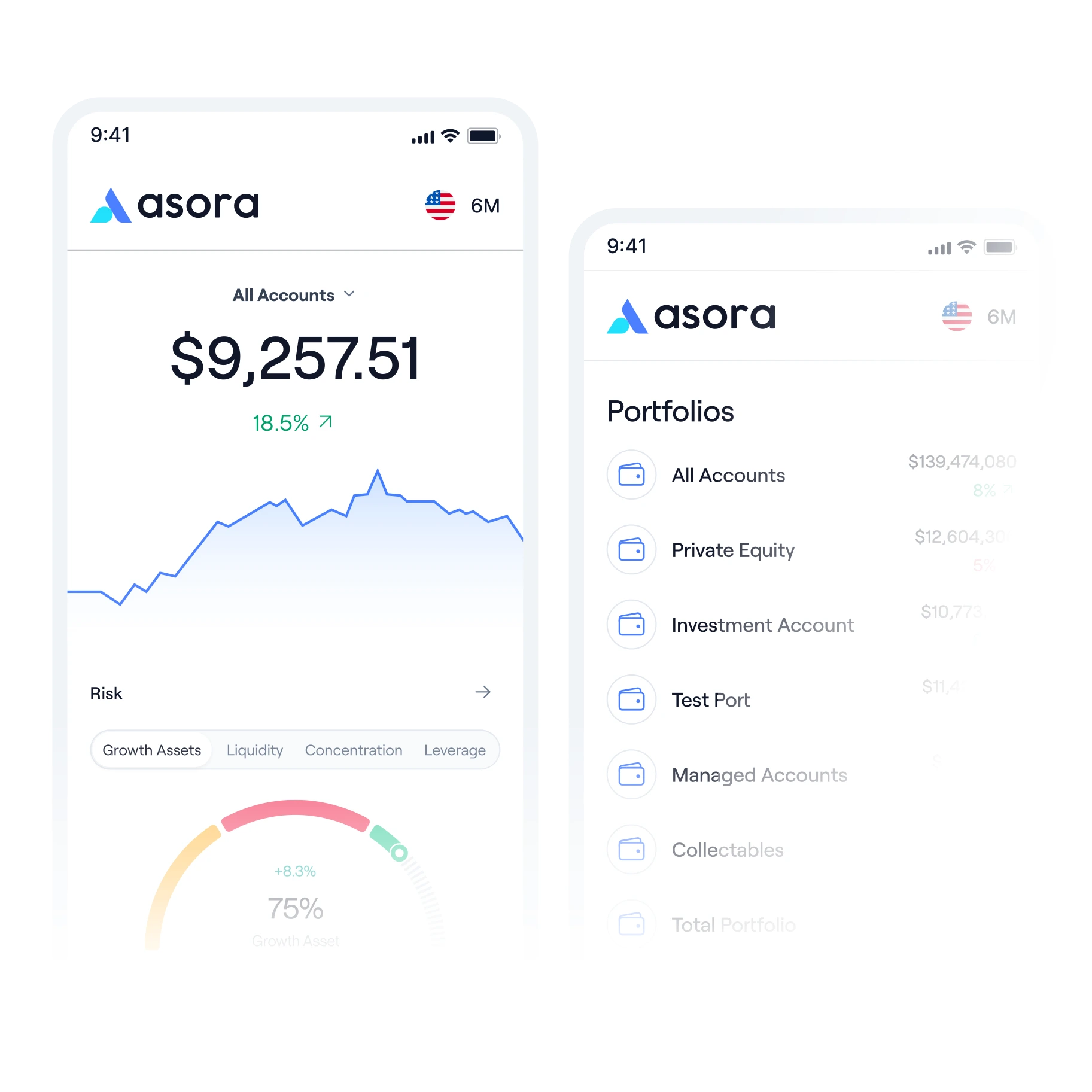 Asora family office mobile app