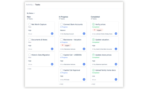 Record key details on assets so everyone sees the same info