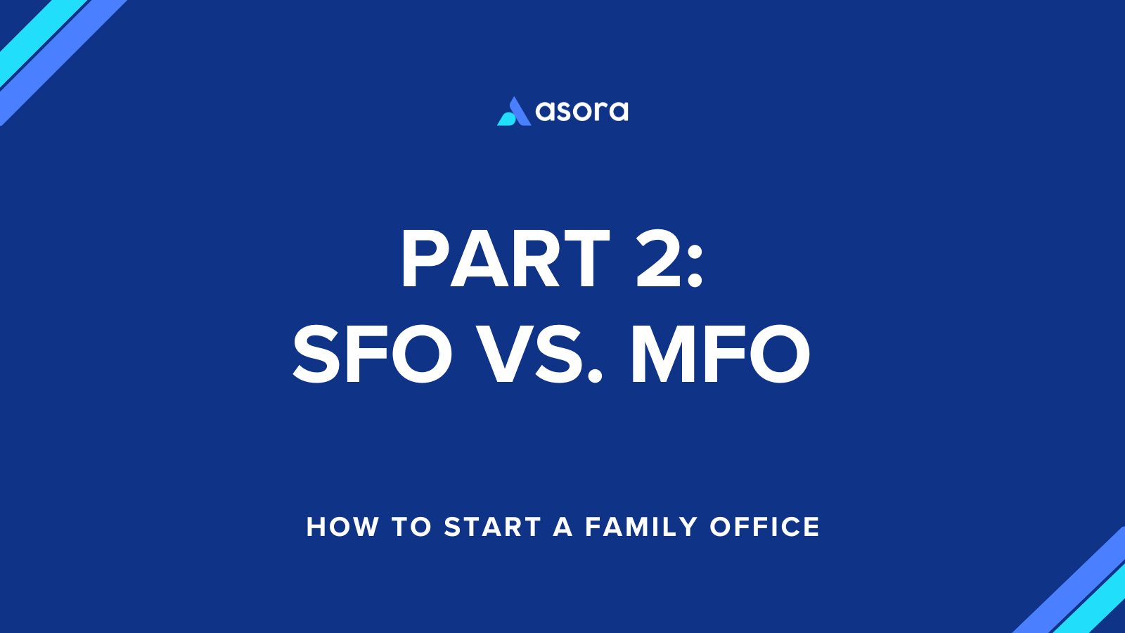 Part 2: Choosing Between Single Family Office and Multi-Family Office